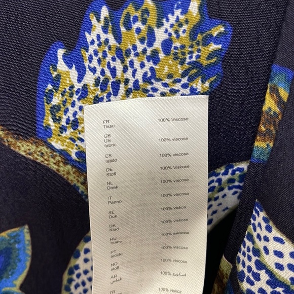 NWOT MAJE Rimbaud Baroque Print Mini Dress - Picture 8 of 8